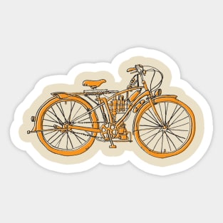 Steam Punk Cycling Sticker